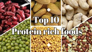 Top 10 Protein Rich Foods  Health Tips in Tamil [upl. by Wendt271]