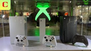 New Discless Xbox Series X Revealed by Microsoft  First Look at the New Consoles [upl. by Neeoma845]