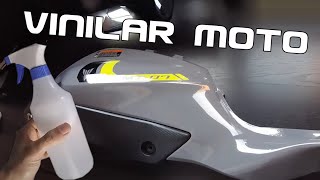 Como VINILAR una MOTO 💦🌟 VINILO 3M VentureShield  PROTEGER la PINTURA original de tu MOTO [upl. by Yalonda]