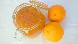 Recette de confiture dorange a lancienne  Recette maison [upl. by Vernor]