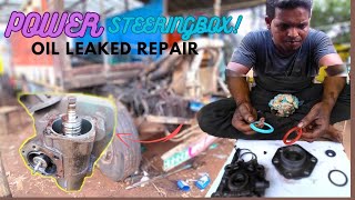 Power Steering Box Oil Leaked  Kit Replace and Repair  Rane Steeringbox video [upl. by Nairb]