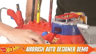 Airbrush Auto Designer  OFFICIAL Product Demo  HotWheels [upl. by Alliuqaj613]