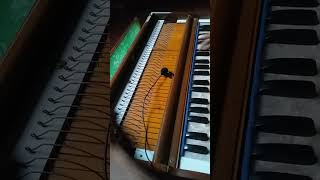 Harmonium Playing on old song harmoniumsangeet harmoniumlessonforbeginners [upl. by Ahsatniuq]