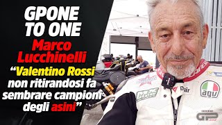 Marco Lucchinelli quotValentino Rossi non ritirandosi fa sembrare campioni degli asiniquot [upl. by Dobb]