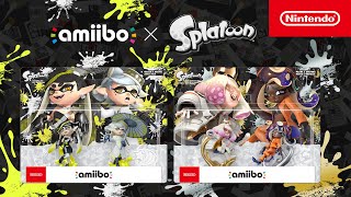 Splatoon 3 – New Squid Sisters and Off the Hook amiibo coming September 5th Nintendo Switch [upl. by Akinehs]