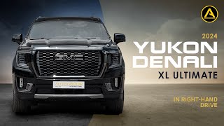 GMC Yukon Denali XL Ultimate in righthand drive  Is it the best choice for a fullsize luxury SUV [upl. by Ocihc515]