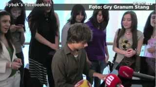 Alexander Rybak  MeetampGreet in Baku 22052012 [upl. by Farrah79]