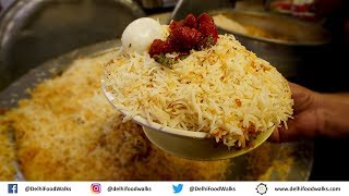 World Famous Hyderabadi CHICKEN BIRYANI  Biryani MAKING amp Tasting [upl. by Tnelc369]