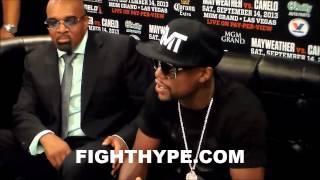 MAYWEATHER NAMES SOME OF HIS FIVE TOUGHEST FIGHTS CASTILLO NOT ON THAT LIST [upl. by Prader]