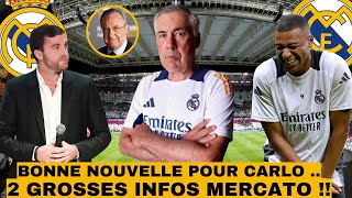 2 GROSSES INFOS MERCATO DE FARBIZIO ROMANO   TRES BONNE NOUVELLE EN DEFENSE  MBAPPÉ DE RETOUR 🔥 [upl. by Hirza]