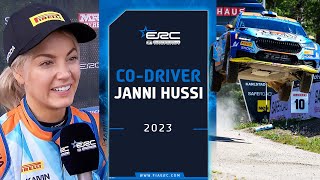 How to become a rally codriver Janni Hussi [upl. by Livy232]