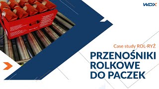 Przenośniki rolkowe do paczek  Kompleksowe rozwiązanie magazynowe dla RolRyż Gdynia [upl. by Enrico]