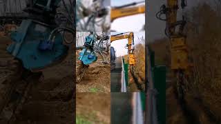 Cable trenching machine [upl. by Accever109]