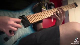 Playing god  Polyphia main riff cover [upl. by Barmen]