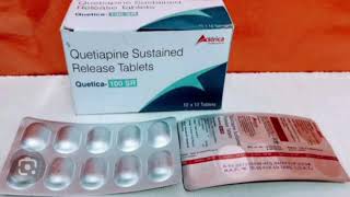 Quetica 100 SR Tablets Quetiapine Sustained Release Tablets [upl. by Elleinnad]