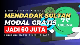 SELESAI PEPE‼️ MODAL GRATISAN JADI TEMBUS 60 JUTA GARAGARA UXLINK DI BITGET‼️ [upl. by Eetse]