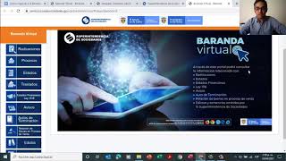 Tutorial Baranda Virtual SuperSociedades [upl. by Budde]