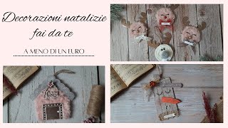 Addobbi Natale fai da te Decorazioni di Natale fai da teIdee per NataleAddobbi personalizzati [upl. by Neumark]