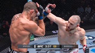 Joe Pyfer vs MarcAndre Barriault  FULL FIGHT RECAP [upl. by Pellet]