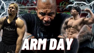 ATTEMPTING CT FLETCHER CRAZY ARM DAY WORKOUT [upl. by Aibar]