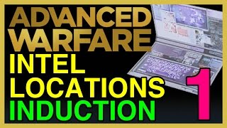 Intel Locations Guide  Induction 1 COD Advanced Warfare  WikiGameGuides [upl. by Ennove875]