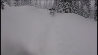 Snowbike Timbersled March CANADA [upl. by Eatnom]