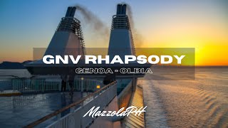 GNV RHAPSODY  GENOAOLBIA [upl. by Yentyrb]