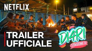 DI4RI S2 🎒 Finalmente il TRAILER ufficiale 💪 Netflix DOPOSCUOLA [upl. by Aysa]