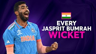 Every Jasprit Bumrah wicket at Cricket World Cup 2023 [upl. by Malaspina]