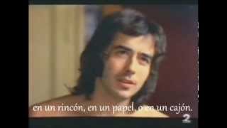 AQUELLAS PEQUEÑAS COSAS  JOAN MANUEL SERRAT  LETRA  SUBTITULADA ESPAÑOL [upl. by Irrek817]