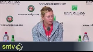 Sharapova proud of semifinal win [upl. by Fitting851]