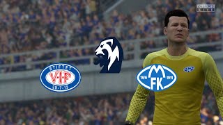 FIFA 20Norway EliteserienVålerenga IF Vs Molde FK Intility Arena Round 1 [upl. by Ellennoj]