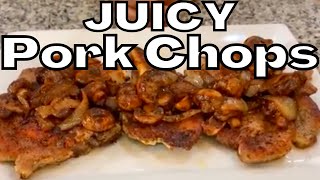 Juicy Fried Pork Chops Recipe [upl. by Ydahs]