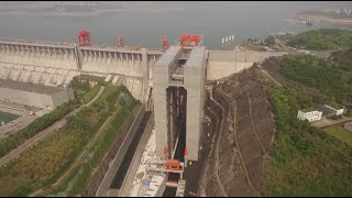 Worlds Largest Ship Elevator Opens at Three Gorges Dam in Central China [upl. by Maximilian]