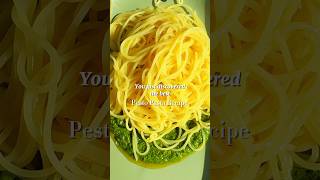 Easy Pesto Pasta in 15 mins🍃This creamy dreamy homemade pesto its a gamechanger Recipe in descr [upl. by Michon]