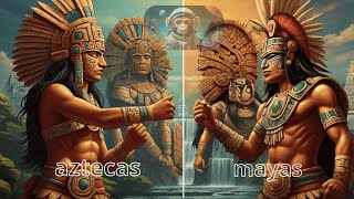 🧐 Aztecas vs Mayas ¡Descubre las 5 Diferencias Clave ⚔️ [upl. by Etteiram]