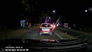 DDPAI mola n3 dash cam night vision [upl. by Munn]