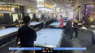 10Ball Invitational T3 2023 Haris Dewanta vs Muhammed Mustafa [upl. by Aizan]