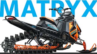 the SNOWEST show 2022 Polaris Matryx RMK  ALL NEW platform [upl. by Geesey467]