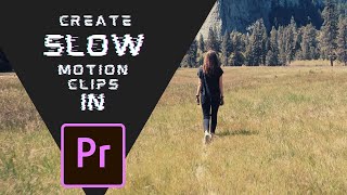 Create SLOW MOTION Footage in Premiere and resolve CHOPPY clips [upl. by Llertniuq]