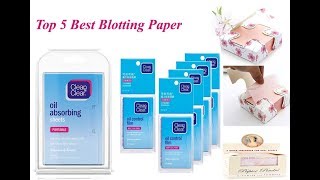 Top 5 Best Blotting Paper [upl. by Redman267]