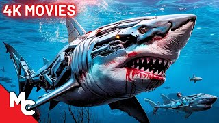 Mega Shark Vs Mecha Shark  Mega Shark Vs Kolossus  2 Full Action Adventure Movies  Double Feature [upl. by Adarbil150]