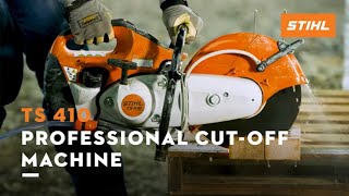 TS 410 STIHL Cutquik® Cutoff Machine Cutting Masonry  STIHL [upl. by Ardith825]