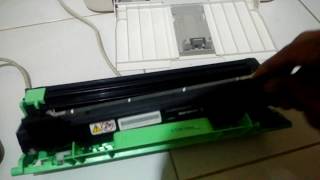 Cara reset toner fuji xerox p115w tanpa flag gear [upl. by Eenerb]