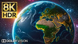 Earth in Dolby Vision HDR 8K Video Ultra HD 120fps [upl. by Jehias]