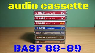 audiocassette BASF 8889 [upl. by Nutter]