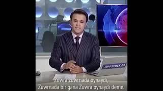 Kazakhstan News Reporter Mr Journalist kazakh  Part 1  2 [upl. by Eniwtna]