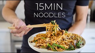 15MIN Noodle Stir Fry Recipe TO MAKE TONIGHT [upl. by Sherie719]