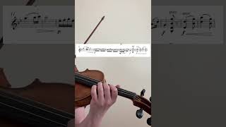 Brahms Hungarian Dance No 5 Violin Tutorial [upl. by Kerek]