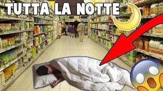 TUTTA LA NOTTE in un SUPERMERCATO ci hanno cacciati [upl. by Mirth]